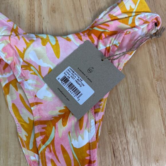 Stone Fox Swim Hot Tropix Nola Bikini Bottoms Size Xtra Small - Picture 2 of 4